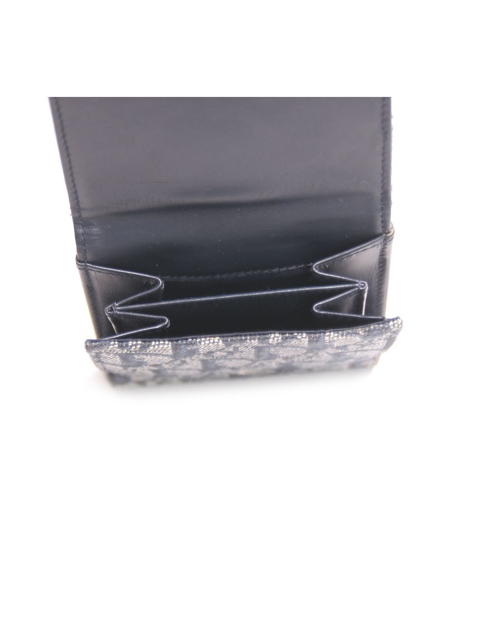 porte-monnaie DIOR monogram bleu
