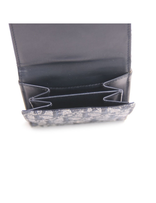 porte-monnaie DIOR monogram bleu