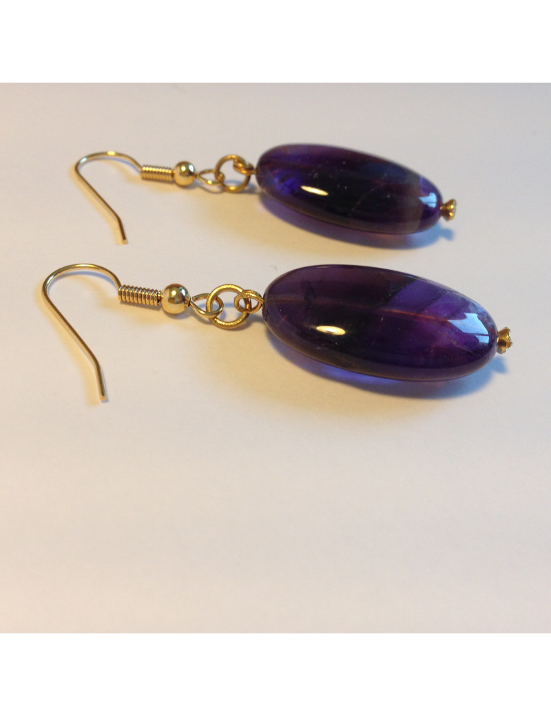 Clous MARGUERITE DE VALOIS améthyste