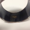 Bracelet HERMES "Grand Apparat" émaillé noir 