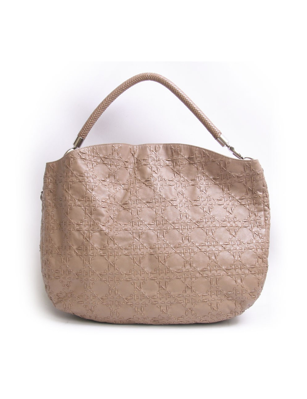 Sac DIOR cuir canage tressé gold