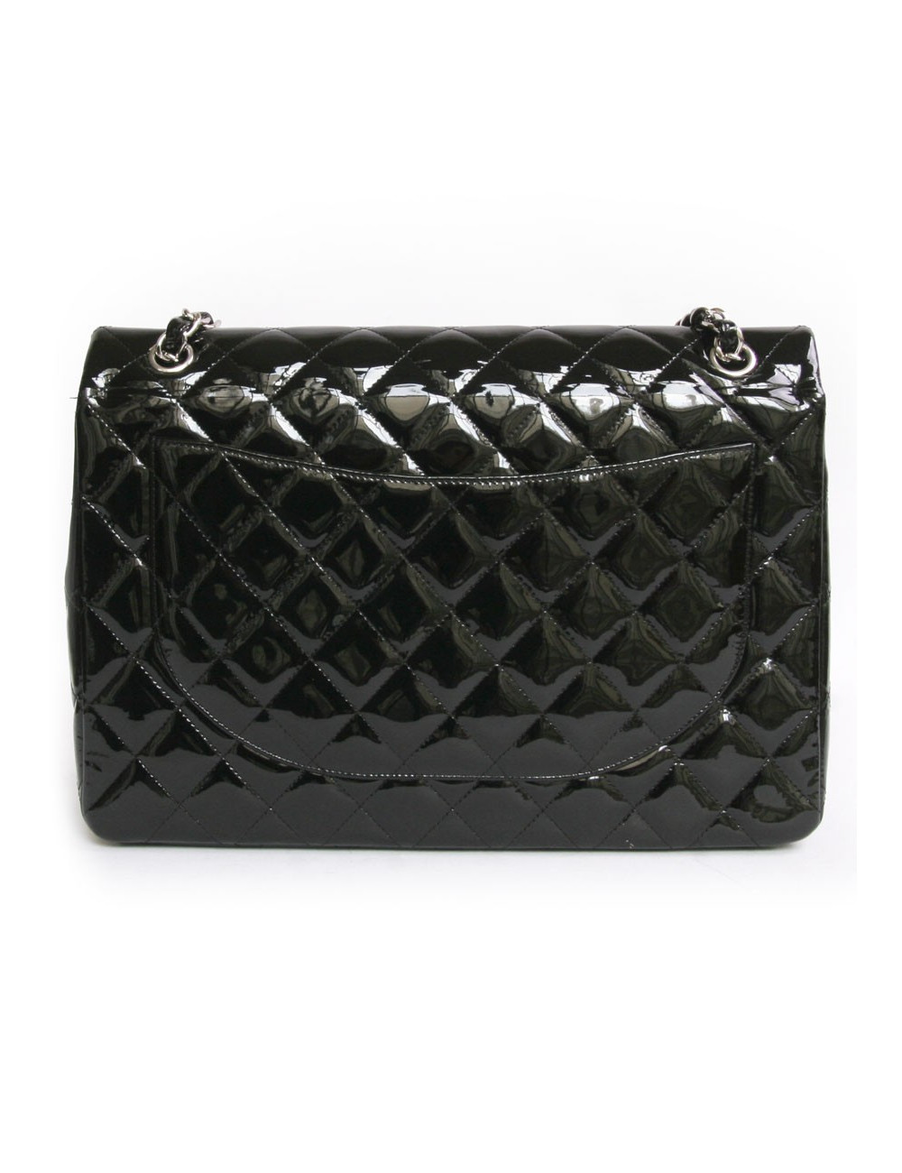 Maxi jumbo CHANEL verni noir