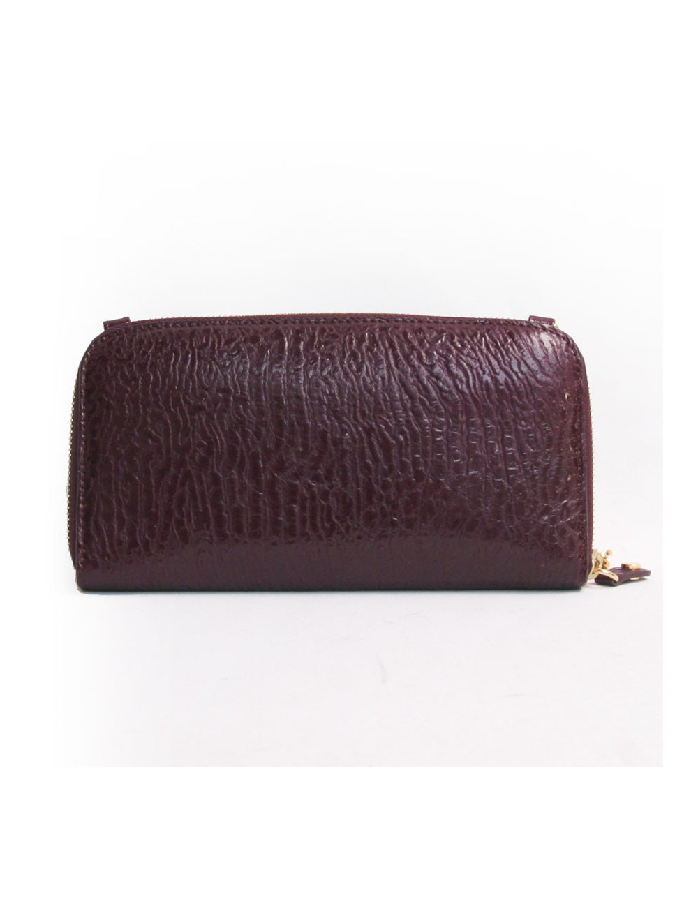 Sac pochette JIMMY CHOO lie de vin