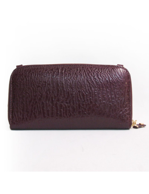 Sac pochette JIMMY CHOO lie de vin