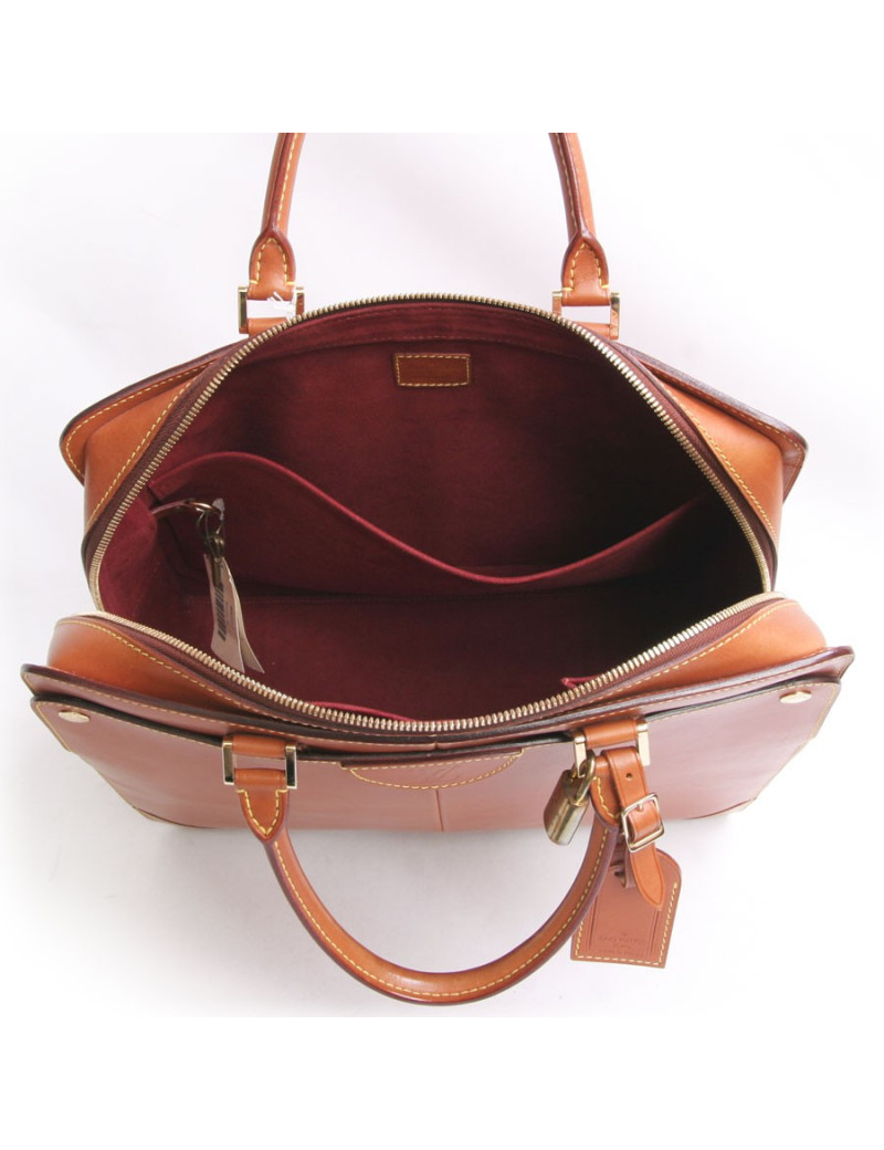 Sac "Neguev" LOUIS VUITTON en cuir de vachette naturel