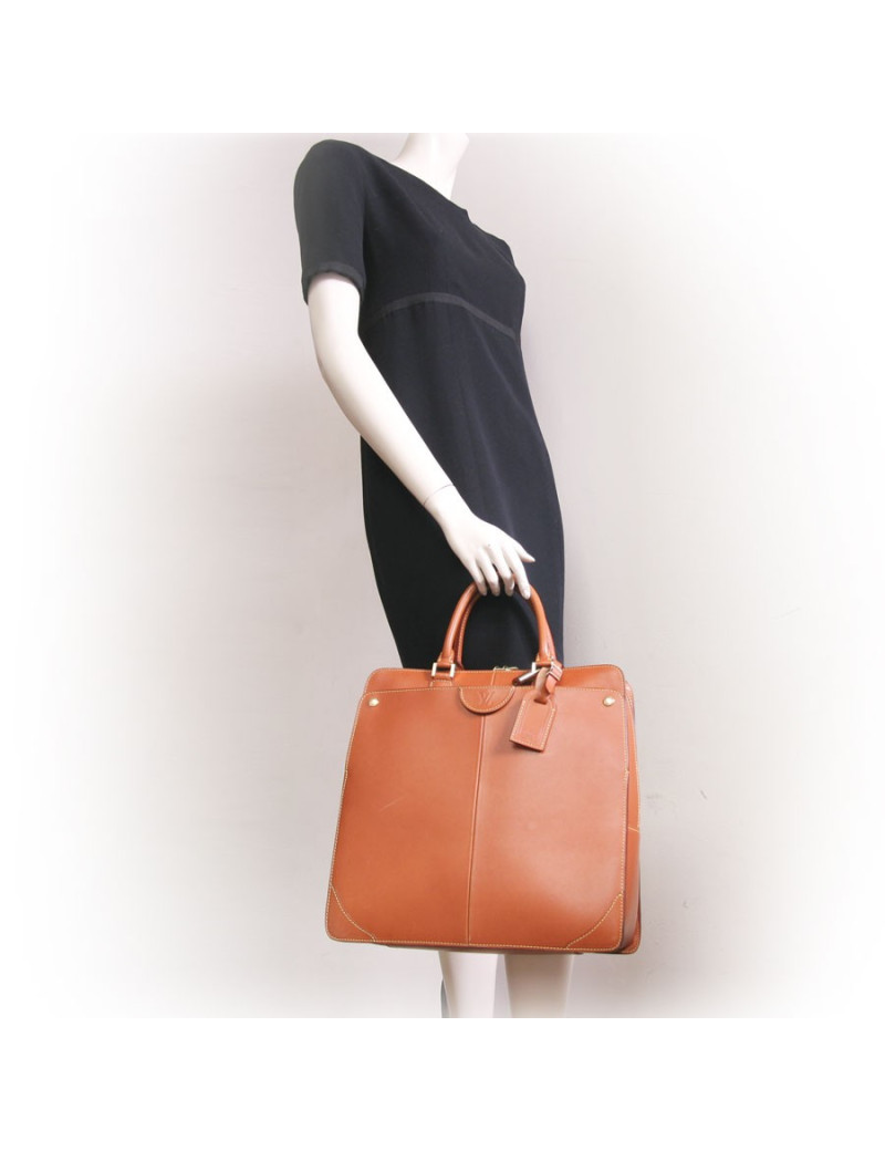 Sac "Neguev" LOUIS VUITTON en cuir de vachette naturel