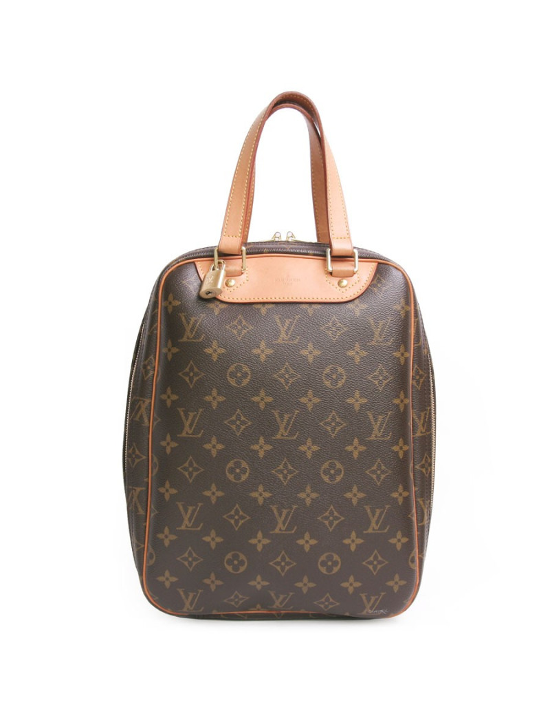 Sac "excurssion" LOUIS VUITTON en toile enduite monogram