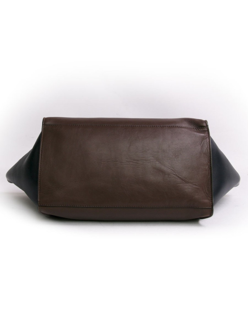 Sac Trapèze CÉLINE tricolore 