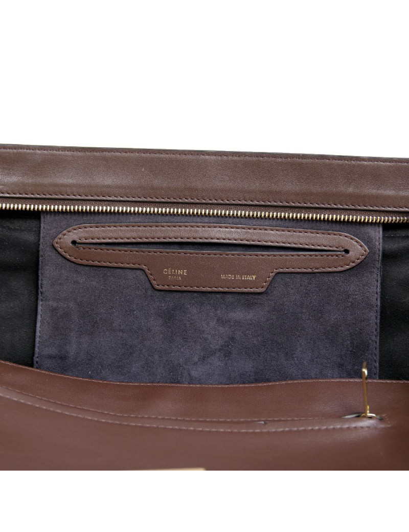 Sac Trapèze CÉLINE tricolore 