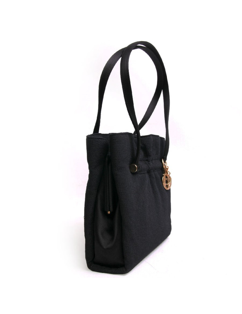 Sac DIOR en piqué et satin de soie 