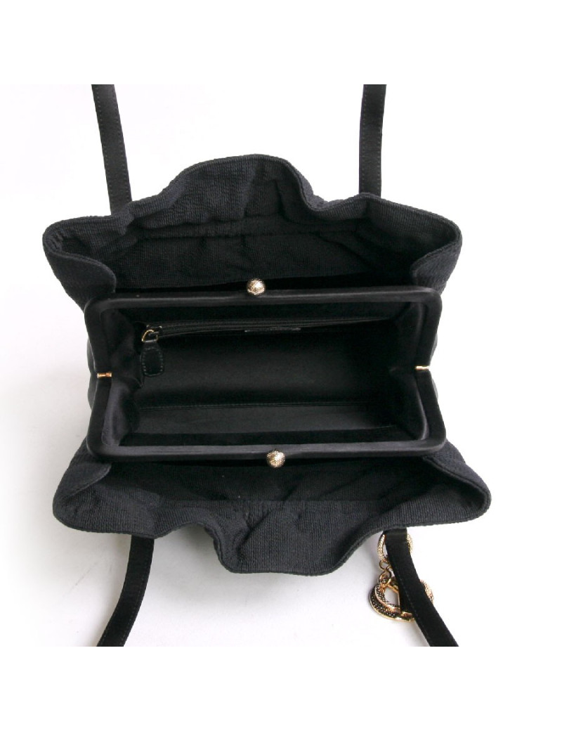 Sac DIOR en piqué et satin de soie 