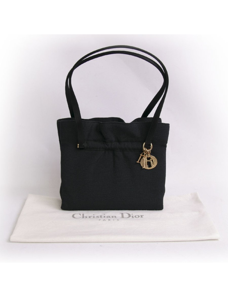 Sac DIOR en piqué et satin de soie 