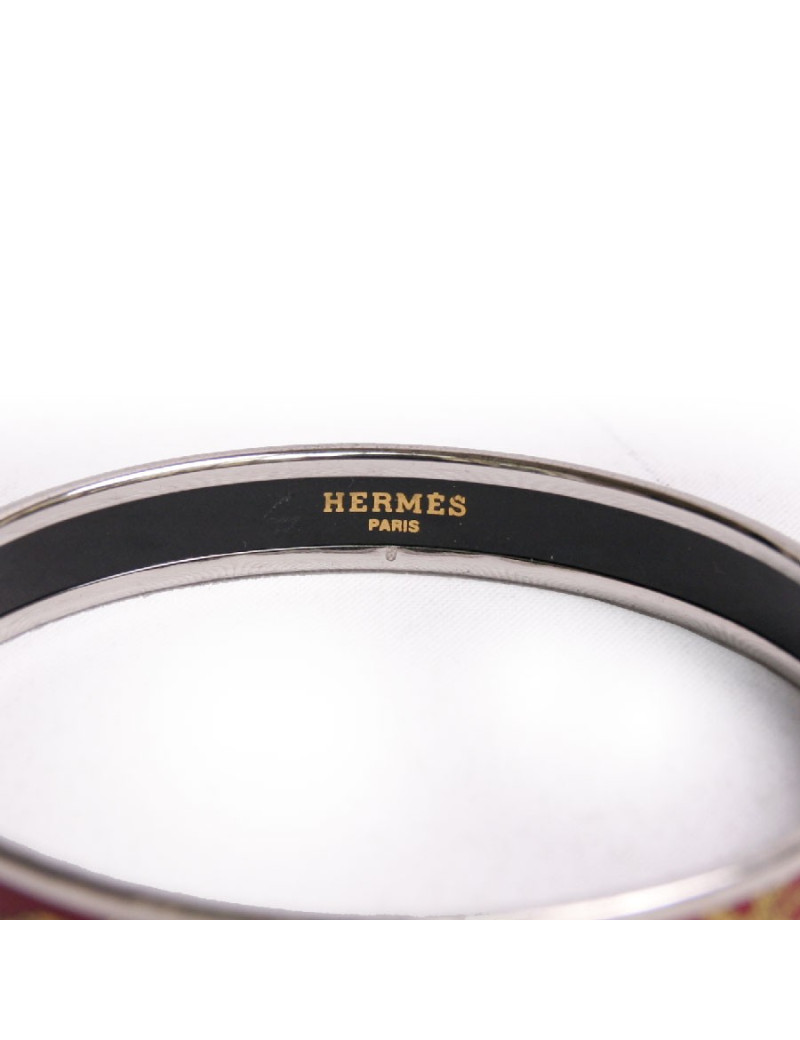 Bracelet HERMES en émail  PM
