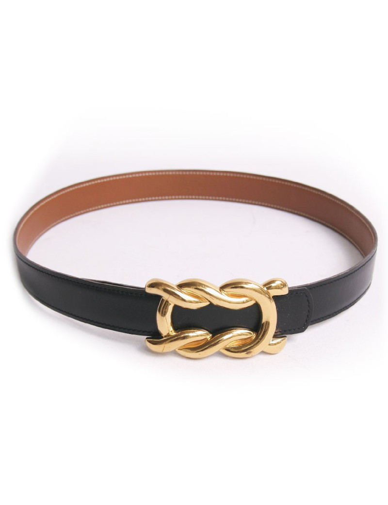 Ceinture HERMES "chaine d'ancre" t 76