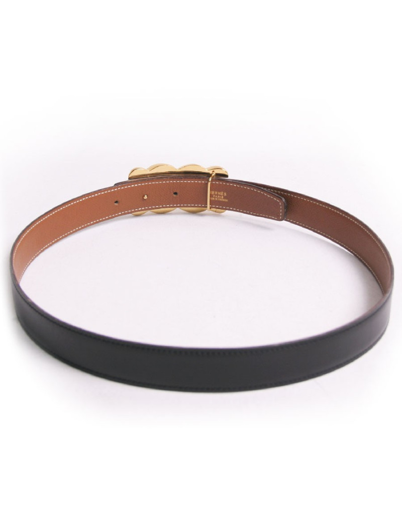 Ceinture HERMES "chaine d'ancre" t 76