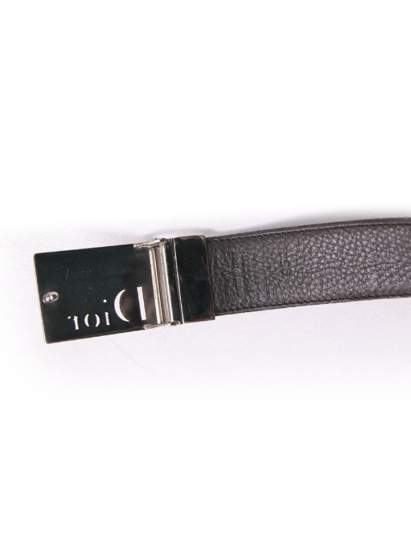 Ceinture DIOR t 95 toile monogram marron 