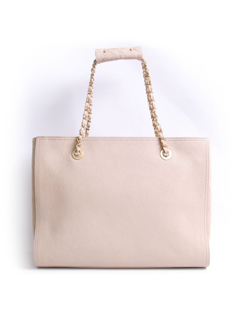 Sac cabas CHANEL cuir  naturel