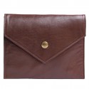 Cover DIOR glossy brown smooth leather