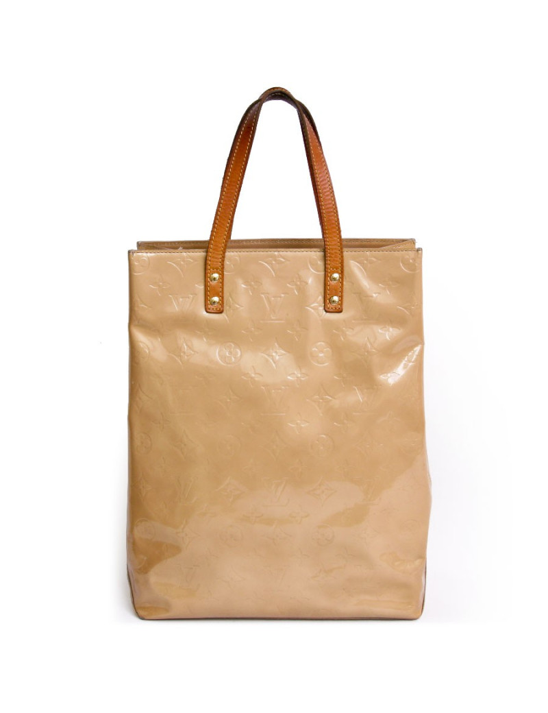 Sac LOUIS VUITTON toile monogram vernie crème