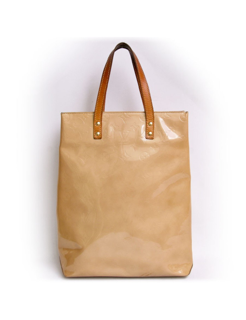 Sac LOUIS VUITTON toile monogram vernie crème