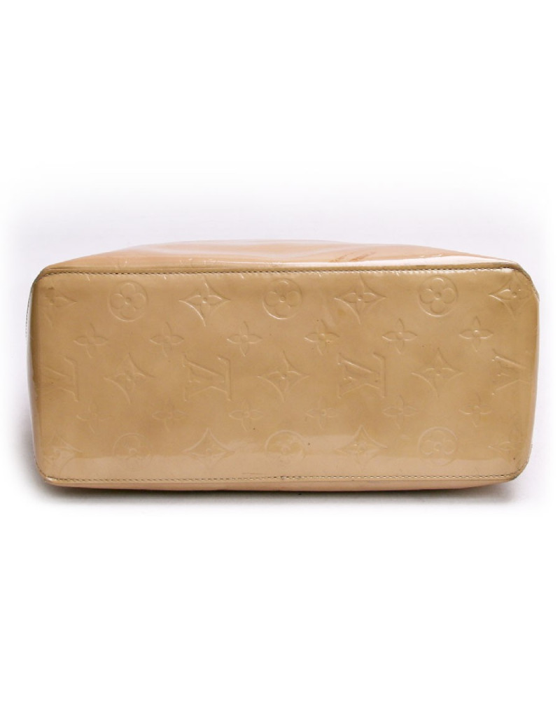 Sac LOUIS VUITTON toile monogram vernie crème