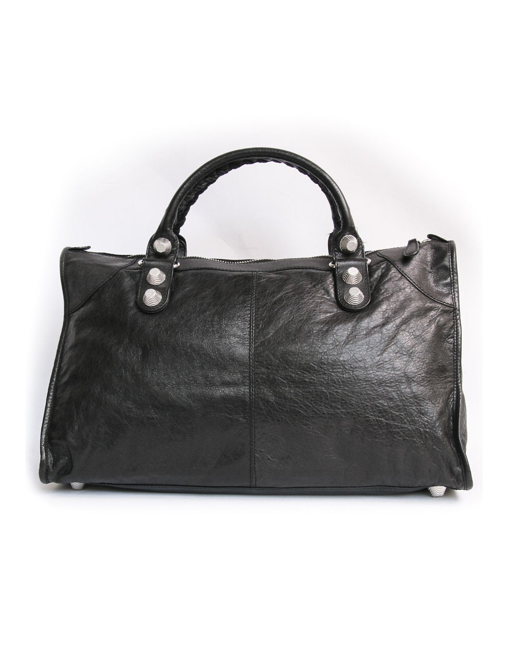 Sac BALANCIAGA  GM  noir bijouterie argent