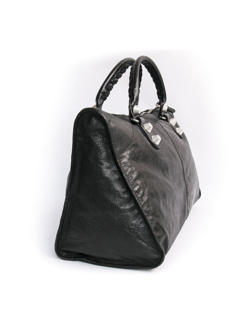 Sac BALANCIAGA  GM  noir bijouterie argent