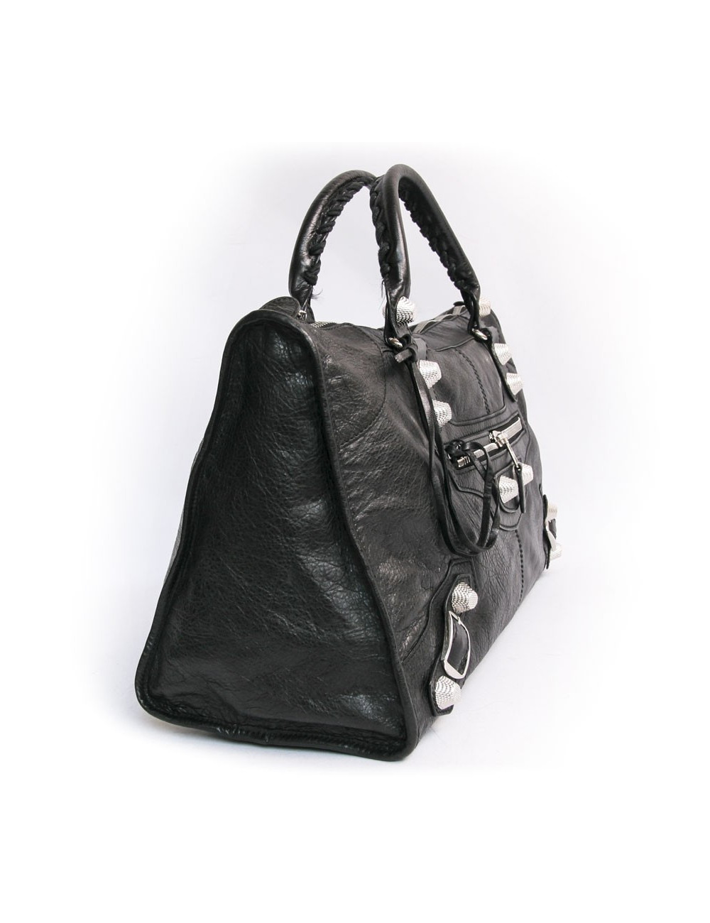 Sac BALANCIAGA  GM  noir bijouterie argent