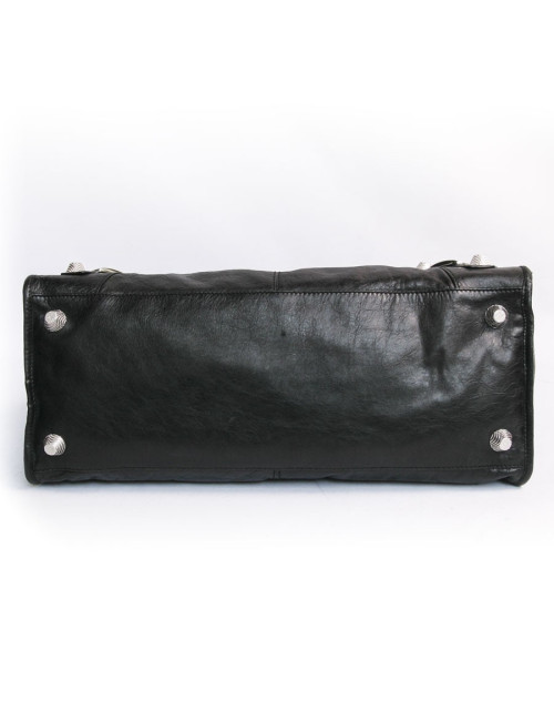 Sac BALANCIAGA  GM  noir bijouterie argent