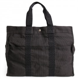 Bag Toto HERMES GM in canvas grey