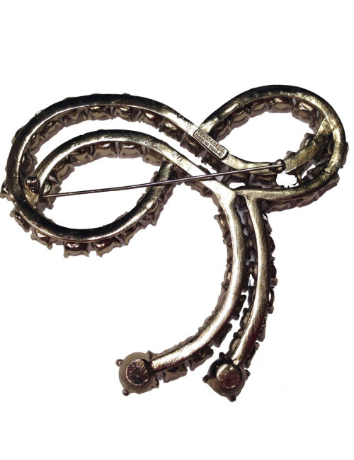 Grande broche strass SONIA RYKIEL  