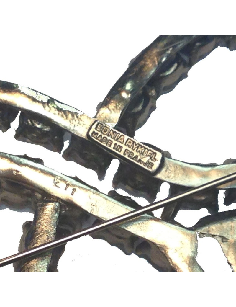 grande broche SONIA RIKIEL  brillants