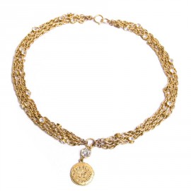 Collier triple rangs CHANEL Couture