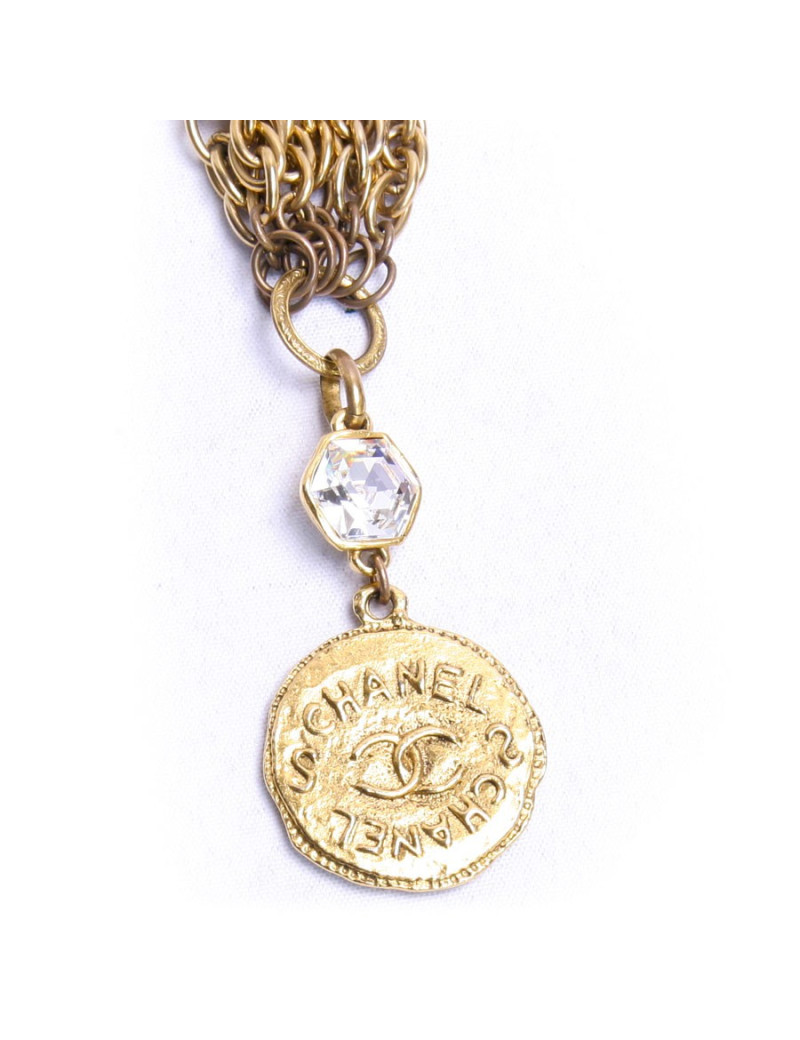 Collier triple rangs CHANEL couture