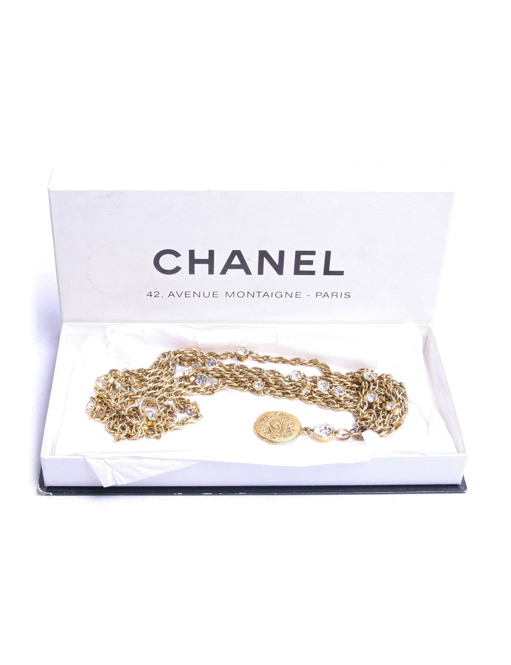 Collier triple rangs CHANEL couture
