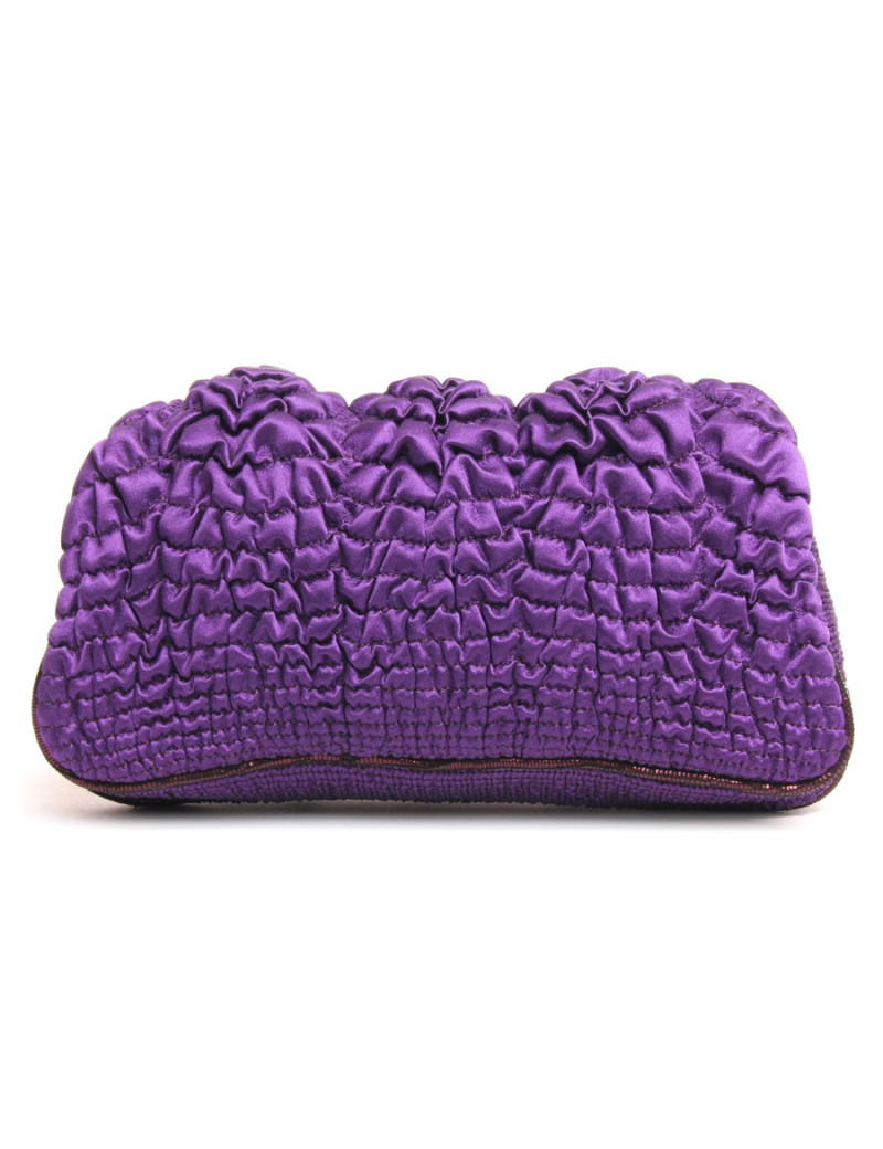 Pochette soie à smoke FENDI violet