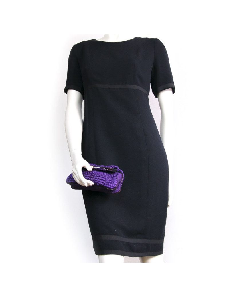 Pochette soie à smoke FENDI violet