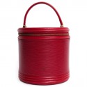 Vanity box LOUIS VUITTON red epi leather