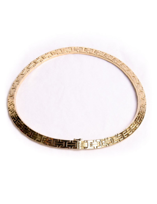 Collier Kilim HERMES or jaune 750