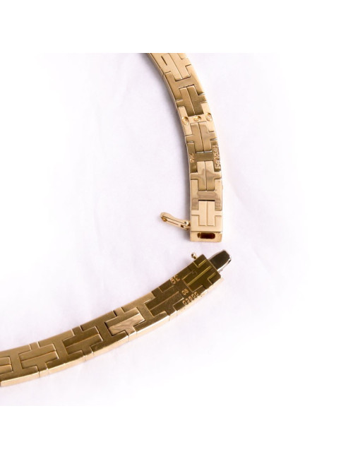 Collier Kilim HERMES or jaune 750