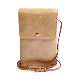 Bag LOUIS VUITTON monogram ivory patent leather wallet