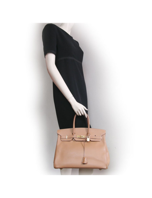Sac Birkin 35 HERMES cuir Epsom 