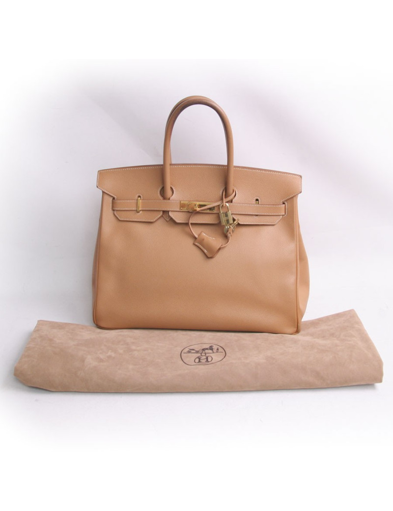 Sac Birkin 35 HERMES cuir Epsom 