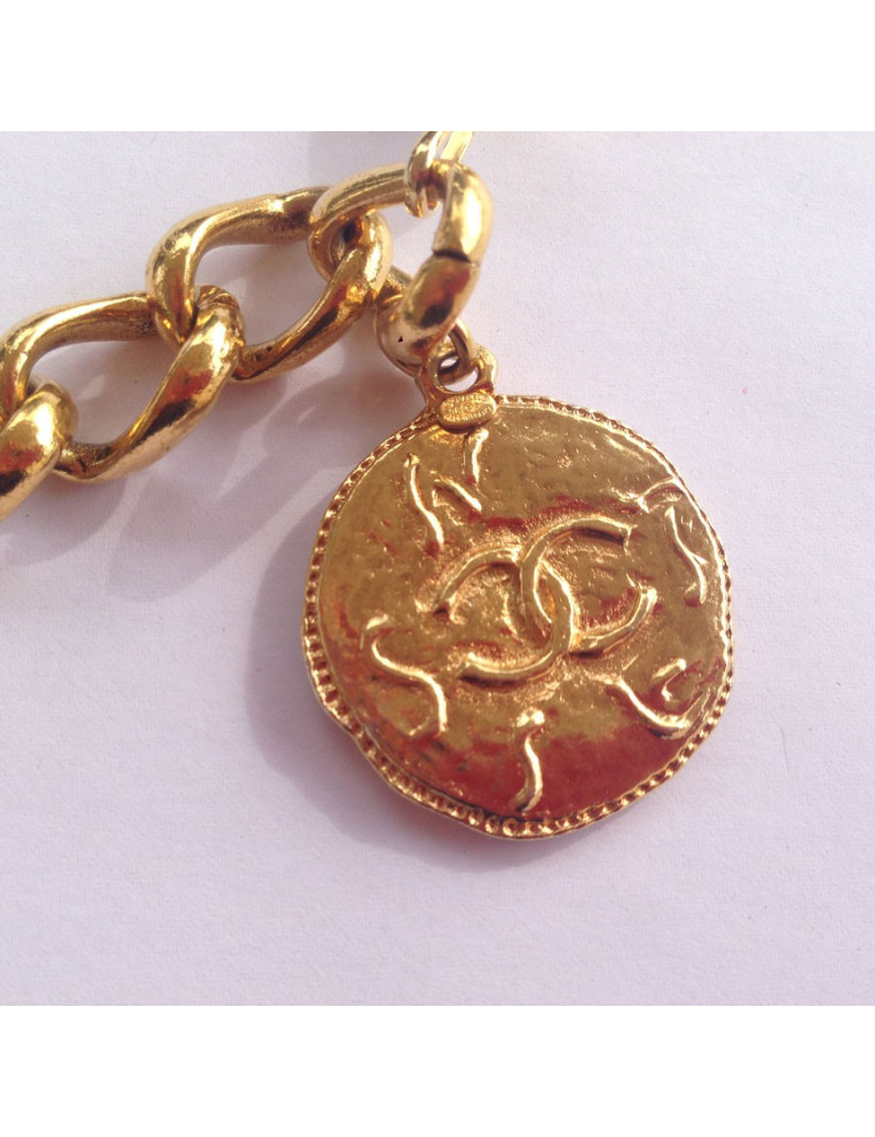 Ceinture CHANEL chaine dorée 90'