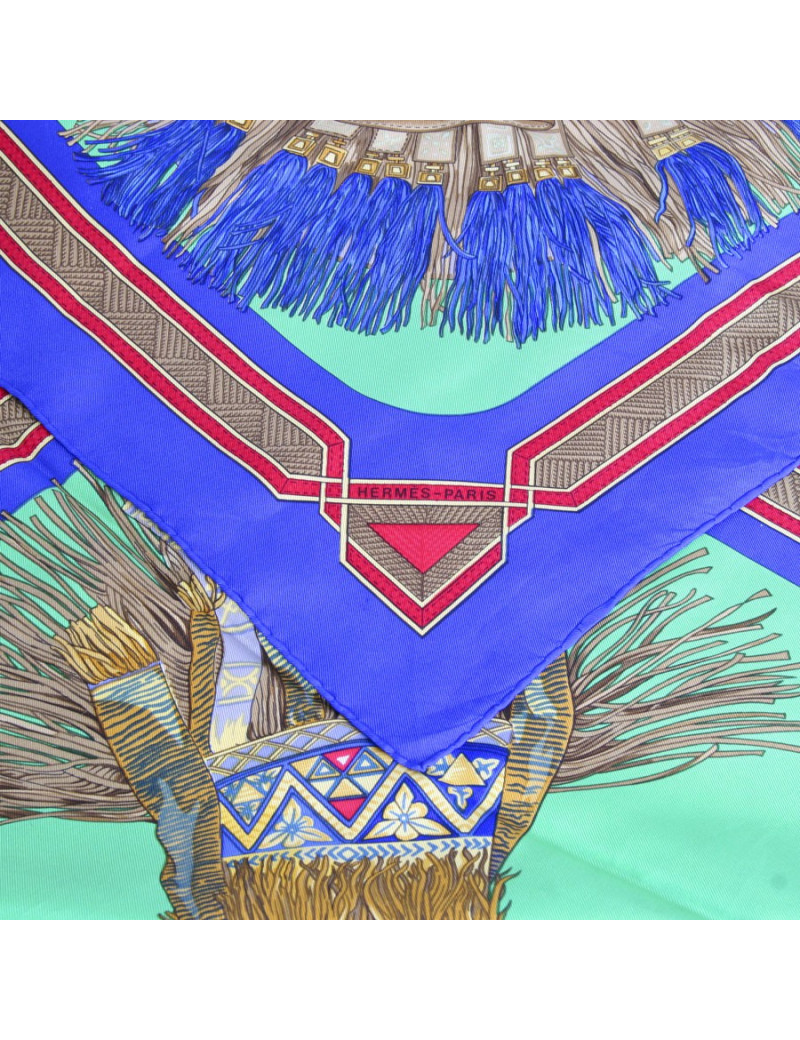 Foulard HERMES "cuir du désert"90 x90