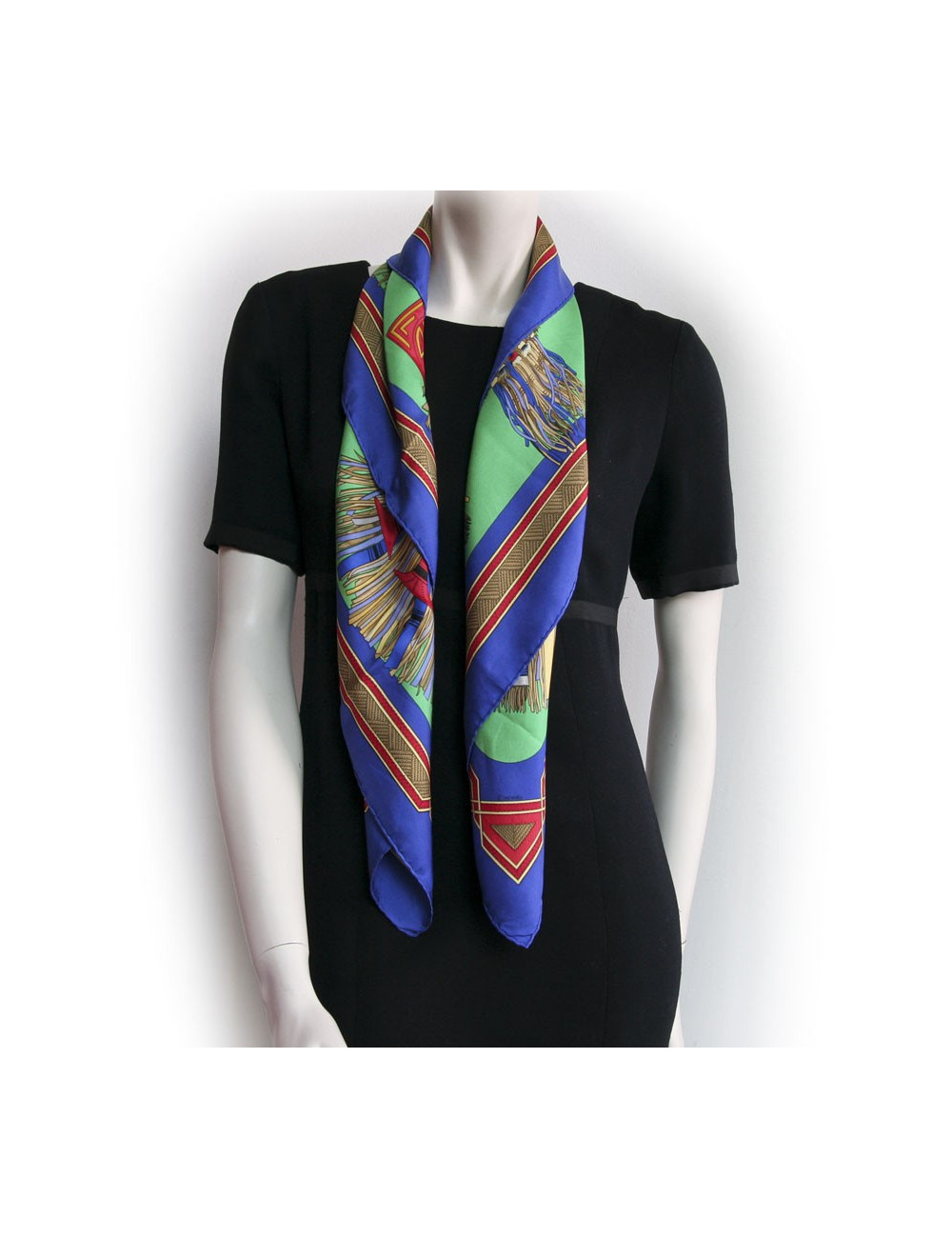 Foulard HERMES "cuir du désert"90 x90