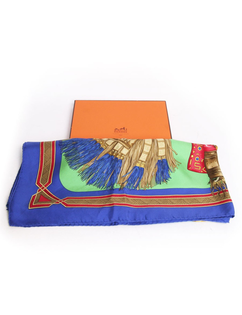 Foulard HERMES "cuir du désert"90 x90