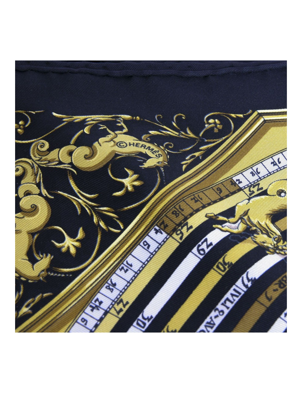 Foulard HERMES gavroche "signes du zodiac"
