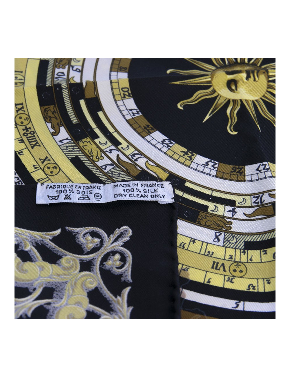 Foulard HERMES gavroche "signes du zodiac"
