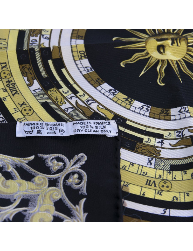 Foulard HERMES gavroche "signes du zodiac"